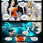 Marvel vs DC comic porn