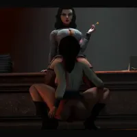 Futa Elizabeth selfcest