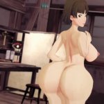 Persona Sakura Futaba Huge Breasts 3d