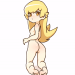 Monogatari Series Shinobu Oshino Showing Gif 40600