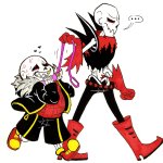 Underfell fontcest Sans x Papyrus comic
