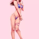 DVA Pin-up Overwatch Bikini Hentai Girl