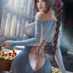 final fantasyfinal fantasy viifinal fantasy vii remake aerith gainsboroughguitar little sister hentai pictures by alexander dinh