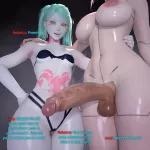 Popogori Rebecca x Lucy Cyberpunk edgerunners