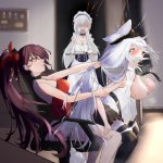 belfast enterprise and zuikaku azur lane drawn by roryame