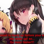 Ishtar en Ereshkigal Cast vloek op je Hentai Joi Femdom degradatie voet focus