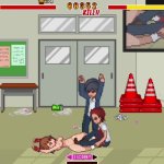 School dot fight Hot teen gets fucked by classmates eager for pussy and ready to fill her with cum