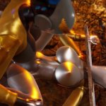 Atomic Heart Futa X Futa BDSM meerdere cumshots creampie