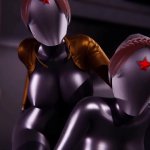 Twins Sex scene in Atomic Heart l 3d animation
