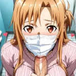 Close-up Looking At Viewer Pullover Hentai AI Porn