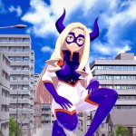 Yu Takeyama having sex in a roof super sexy blowjob