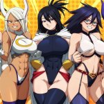 my hero academia nana shimura nemuri kayama rumi usagiyama yu takeyama
