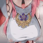 Yae Miko wants a nice wet kiss!