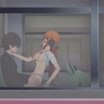 Futaba Sakura and Ann Takamaki and Ren Amamiya intense sex.