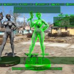 Fallout 4 Vault Girl Statue