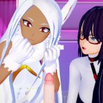 My Hero Academia Rumi x middernacht trio POV Hentai