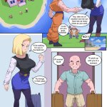 Porn comic Android 18 x Krillin. Dragon Ball. Libixus. Sex comic babe Android 18