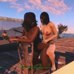 girl. Sexual adventures in the world of fallout 4. Erotic clothing