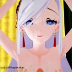 Genshin Impact SHENHE passionate hentai 3D PORN