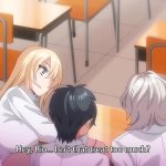 Two Busty Hentai College Girls Enjoy a Threesome