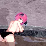 Nino Nakano Takes it by the Pool