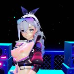 4K MMD R18Silver Wolf steek