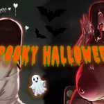 Hentai JOI Spooky Halloween Night Ghost Anal Edging Public