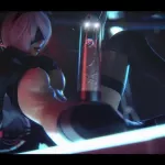 Futa 2B getting milked
