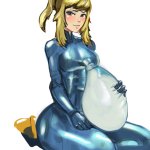 Samus futa suit inflation by streachybear on Newgrounds