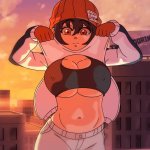 Undead Unluck Fuuko Izumo 1girls Animated