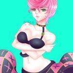Trish una jojos bizarre adventure hentai by NaideeChi on Newgrounds