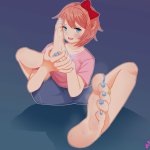 Sayori Commission by MohoshaDream