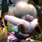 Dawnbreaker riding Futa Templar Assassin
