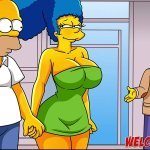 The hottest MILF in town! The Simptoons Simpsons hentai