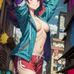 AI created zom 100: zombie ni naru made ni shitai 100 no koto mikazuki shizuka porn pictures about armsup jacket