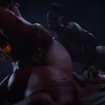 two futa hard gangbang futa