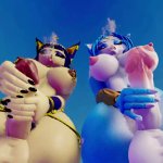 Ankha Futanari 3d Animation