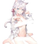 alisa mikhailovna kujou tokidoki bosotto roshia-go de dereru tonari no alya -san absurdres highres tagme 1girl solo white hair