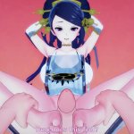 Orochi van Fire Emblem Fates geeft je een footjob Hentai POV