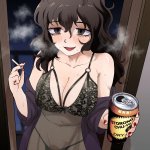 Futa on Male My Next Door Neighbour Is a 40-something Gloomy Newhalf Manga by Yuki Konefu
