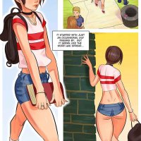 upskirt femboy hentai comic