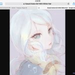 anime 18 white blue