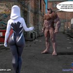 spidergwen thicc hentai