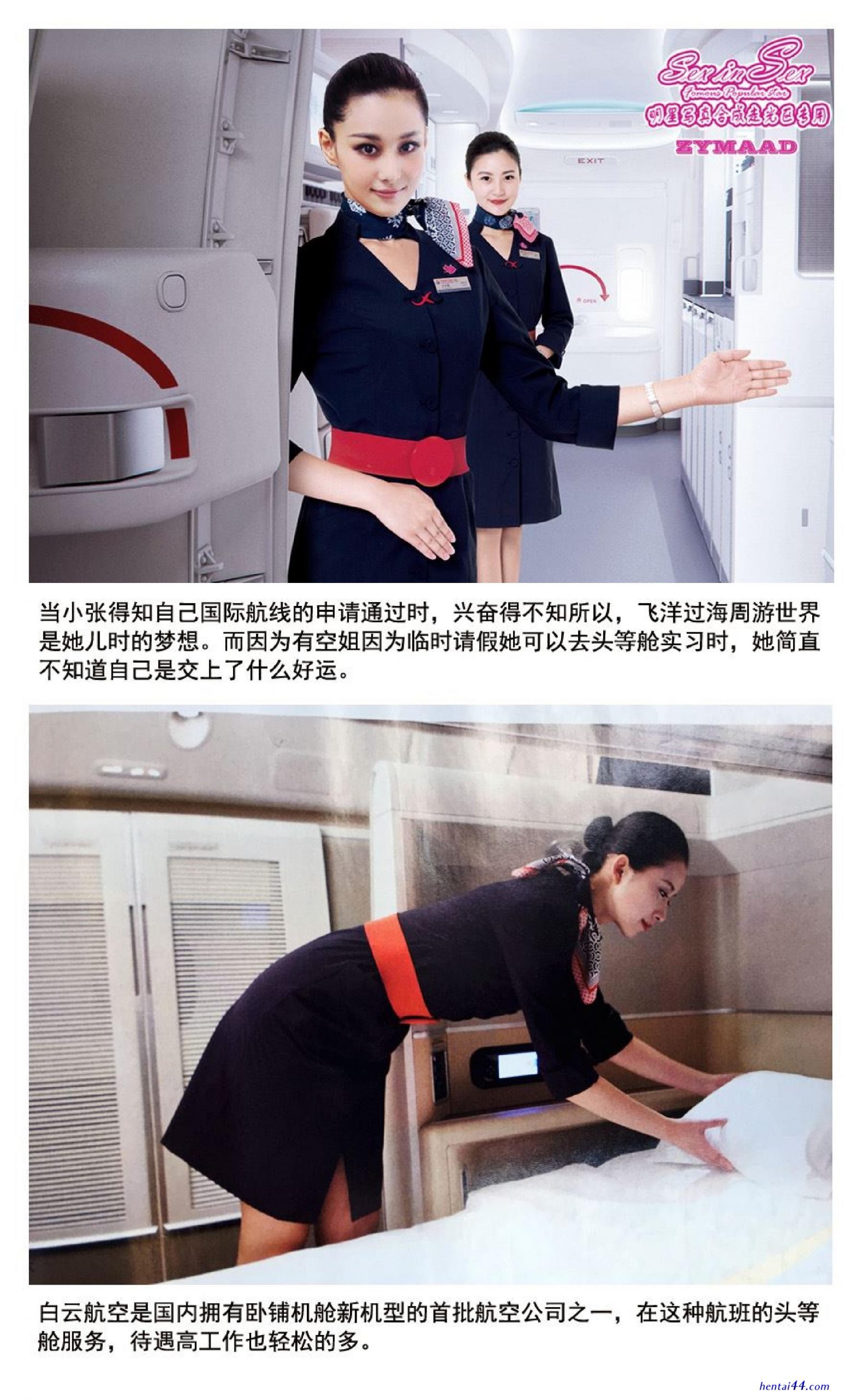 国际航班上的空姐们 极乐神教