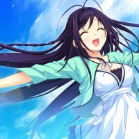 anime 18 white blue