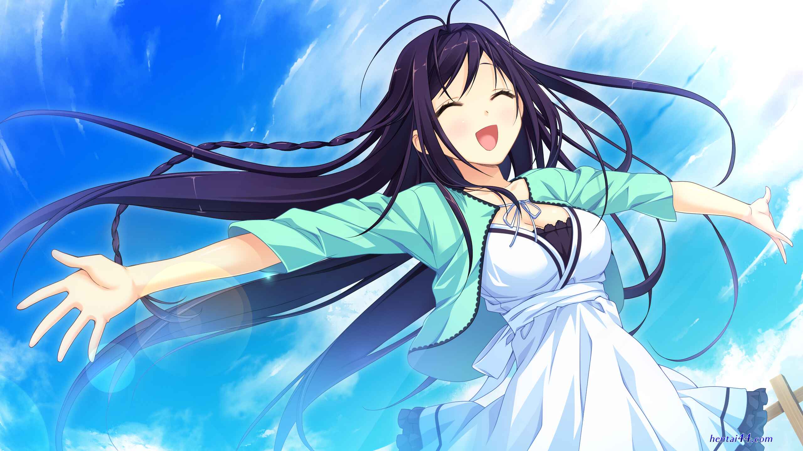 Anime 18 white blue