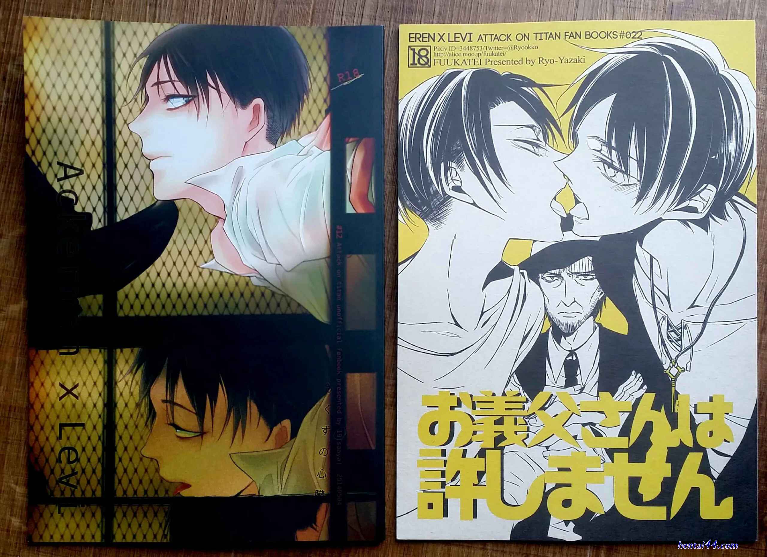 Levi x eren manga