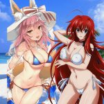 bigtit hentai swimsuit wallpaper
