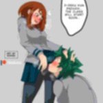 deku x ochaco hentai