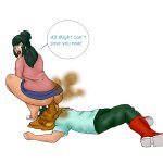 deku facesitting
